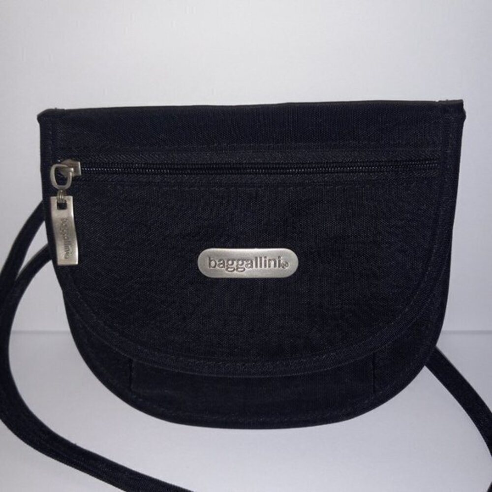 Baggallini Teenee Mini RFID Black Travel Wallet